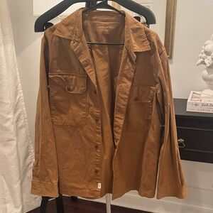 Abercrombie & Fitch Men's Tan Shirt Jacket